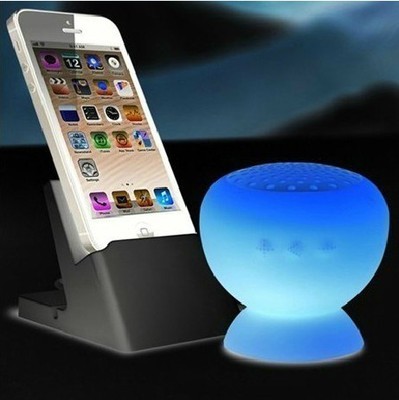 【章魚藍牙音箱 重低音發亮音箱 戶外迷你小音箱 手機創意 吸盤音響】價格,廠家,圖片,其他數碼產品及配件,廣州市海珠區華泓商貿行-